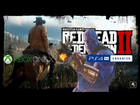 Red Dead Redemption 2 : Xbox  One X vs PS4 Pro Debate : LiveStream HD 1080p60