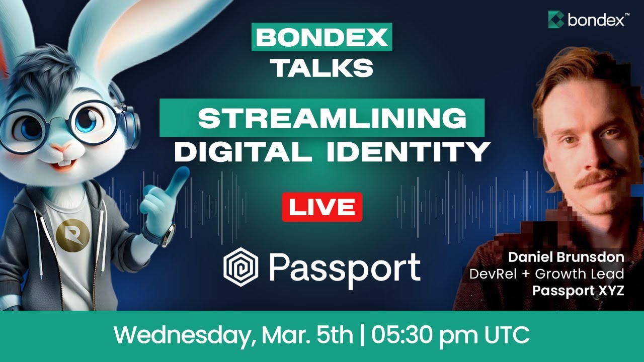 🆔 Streamlining Digital Identity | Bondex Talks with Daniel Brunsdon from Human Passport