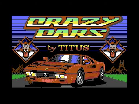 Commodore 64 Longplay [367] Crazy Cars (EU)