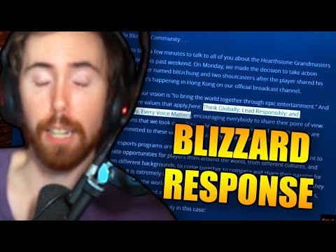 Asmongold Talks About Blizzard's Response To The Hearthstone Controversy