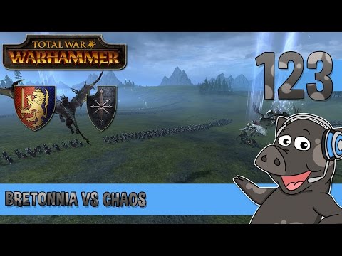 Total War: Warhammer - Multiplayer Ranked Battle #123 - Bretonnia vs Chaos - Bretonnia Focus 1