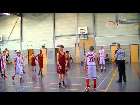 Oefenwedstrijd Almere Pioneers U14 1 vs  UBALL U14 1