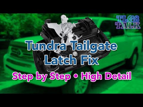 Tundra Tailgate Latch and Handle Fix Step by Step with Tools, Tips, and Troubles!