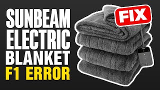 Sunbeam Electric Blanket F1 Error FIX (2025)