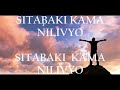 Lyrics video Sitabaki nilivyo