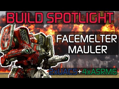 Build spotlight: Facemelter Mauler (2xUAC5+4xASRM6)