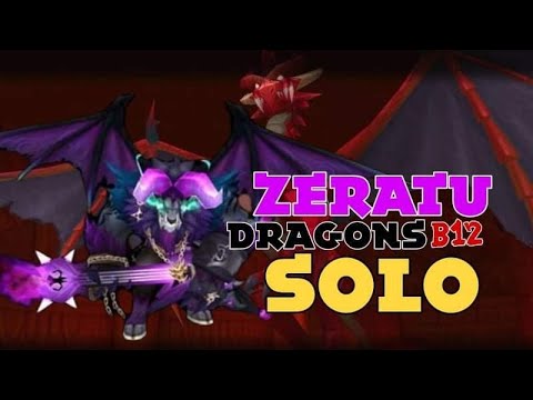Summoners War: Dark Chimera Zeratu Solo Dragons Lair B12