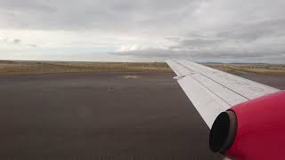 preview picture of video 'Logan air flight Benbecula take off 9/4/18'