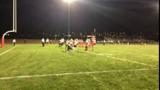 Quick pass ends in a touchdown