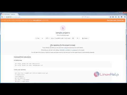 How to Create a Project in Gitlab | LinuxHelp Tutorials