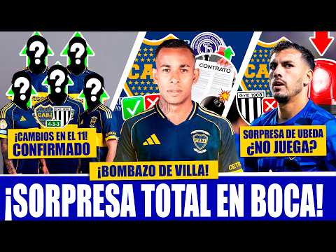 ¡Bomba INESPERADA de CAVANI en Boca! ► Ubeda DEJA AFUERA a Paredes del 11? ► Boca ACELERA x Lescano?