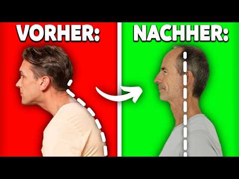 Geraderer Nacken? Teste diese 2 einfachen Übungen