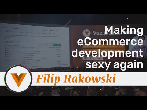 Image thumbnail for talk Making eCommerce sexy again with Vue Storefront and Composition API