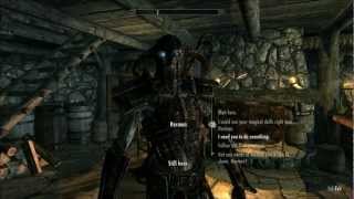 Let's Play: Skyrim (Part 3) - Meet Herman the Mad