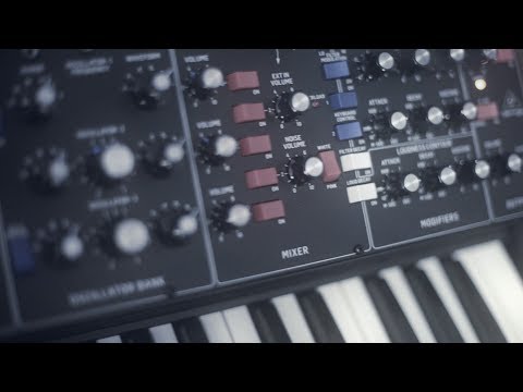 Behringer Model D multi-tracked polyphonic demo