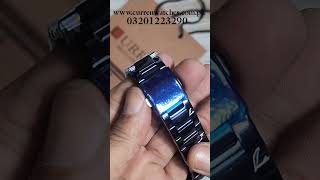 CURREN Original Brand Stainless Steel Band Wrist Watch For Men With Brand (Box &amp; Bag)-8402