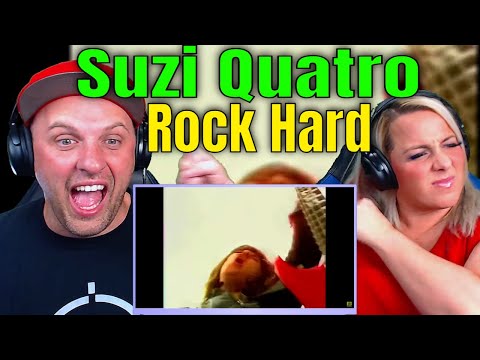 Reaction To Suzi Quatro - Rock Hard - Official Video - 1980 - Remastered | WOLF HUNTERZ REACTIONS