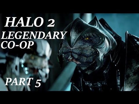 HALO 2 ANNIVERSARY - LEGENDARY CO-OP Let's Play Gameplay Commentary - Part 5