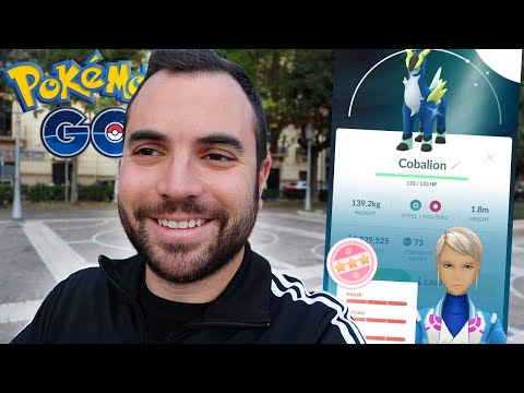 My divers are such badass: Cobalion Shundo caught! - Pokémon GO