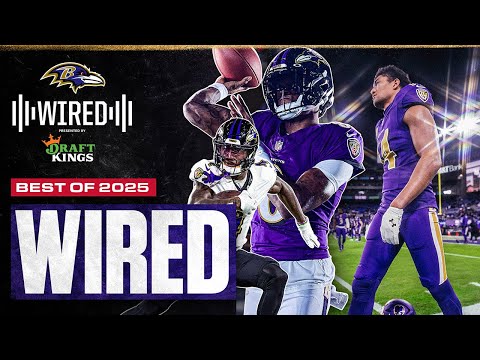 Lamar Jackson, Zay Flowers, Ravens Best of Mic'd Up 2025 Season | Ravens Wired