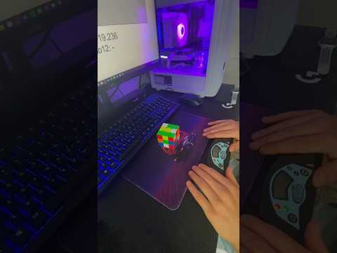 I’m going crazy. (12.156) #cubing #cubinglife #speedcuber #speedsolving #cube #rubikscube