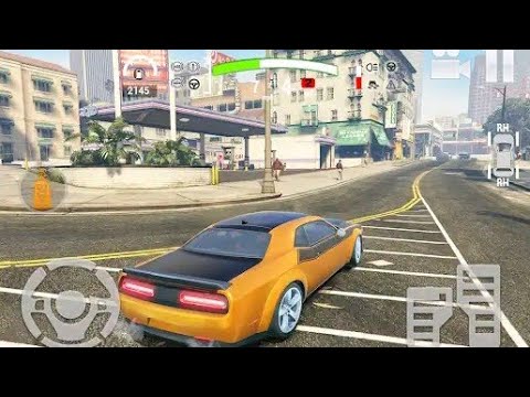 City car driving muscle car Game