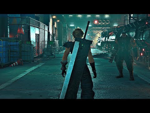 FINAL FANTASY VII Remake - First 45 Minutes Gameplay 4K HDR (PS4 Pro)