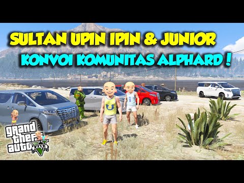 SULTAN UPIN IPIN BORONG MOBIL BOS ALPHARD TERBARU MANTAP - GTA 5 MOD UPIN & IPIN