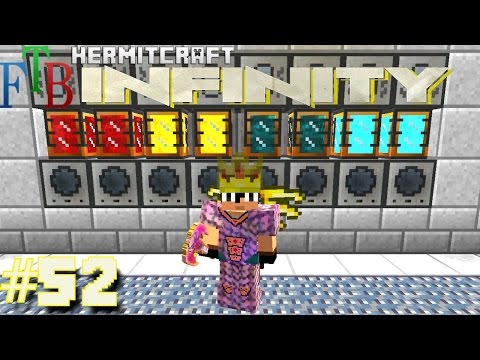 Minecraft Mods - FTB Infinity Ep. 52 - Tech Day T.E. Room !!! ( HermitCraft Modded Minecraft )