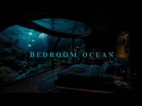 Living in the Heart of the Ocean 4K🌊🪼Graceful Jellyfish,Coral Reefs Deep Diving Sounds | Relax&Sleep