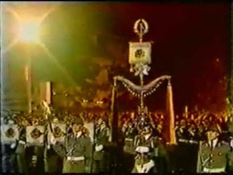 DDR Hymne - East German Anthem GDR , Ost Berlin 1989
