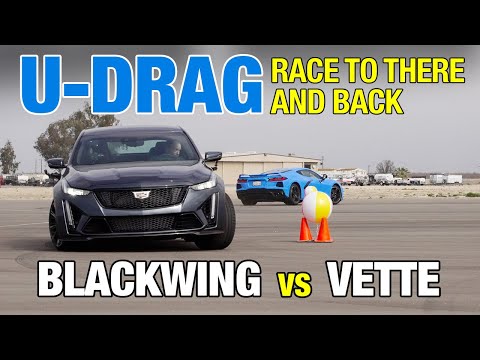 U-DRAG: Chevy Corvette C8 vs. Cadillac CT5-V Blackwing