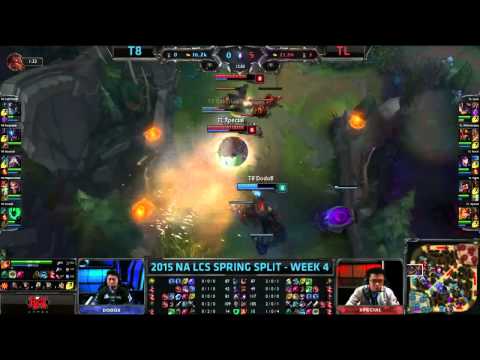 [Highlights] Team 8 vs Team Liquid NA LCS Spring 2015 W4D1   T8 vs TL