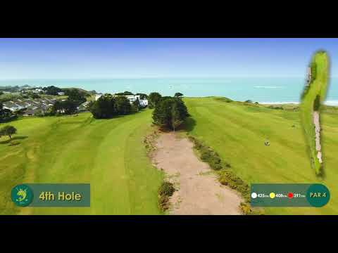 A look over at the 4th hole at La Moye