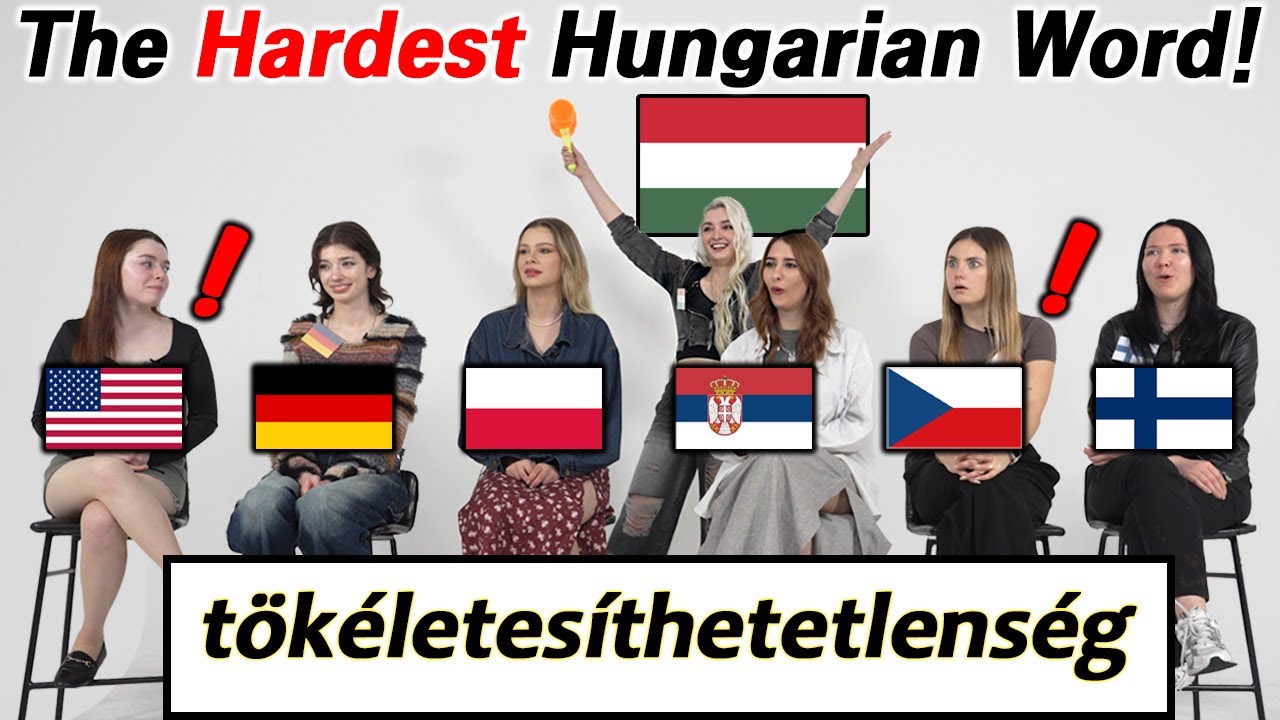 HUNGARIAN l Can Europeans Pronounce The HARDEST European LANGUAGE?