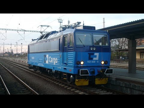 NEx 60103 Ústí nad Labem - Praha Libeň | ČDC | Loko řady 163 |  | Ze stanoviště strojvedoucího