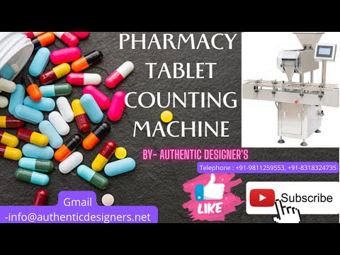 Tablet Capsule Counting Filling Machine