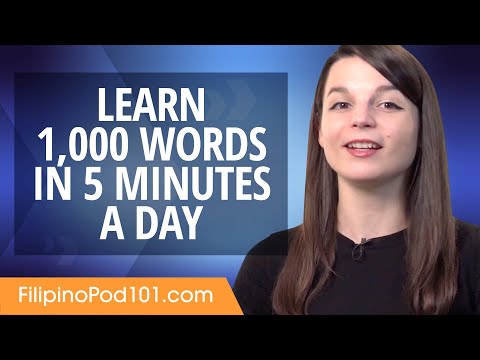 How to write 1,000 Filipino Words in a 5 Minutes a Day