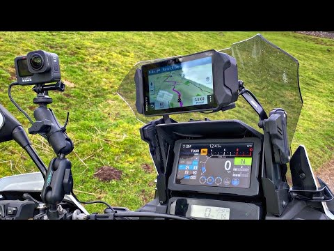 Installing A Garmin Zumo XT on the Honda Africa Twin Adventure Sports