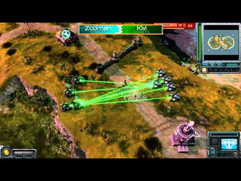 Zodman(S) vs Kivi(S) - Infinity Isle - Red Alert 3