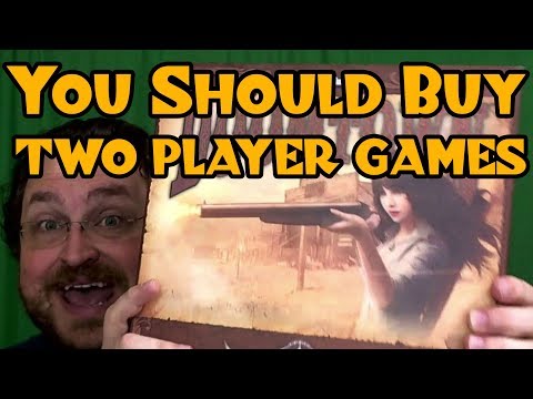 TWO PLAYER GAMES -- Why You Should Buy a Boardgame (in 5 Minutes)