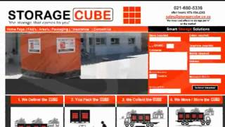 preview picture of video 'Self Storage in South Africa - StorageCube'