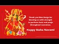 Maha Navami Status Maha Navami WhatsApp Status 2022 Happy Maha Navami