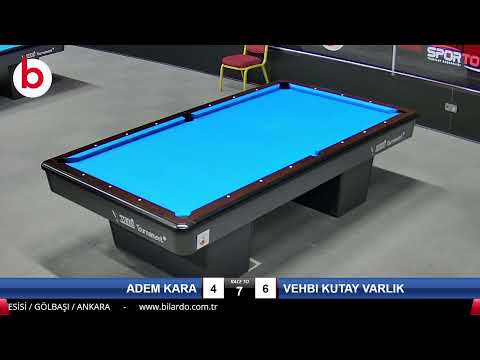 ADEM KARA & VEHBI KUTAY VARLIK Bilardo Maçı - 