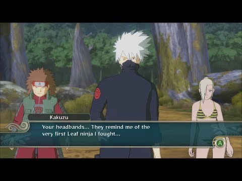 Naruto Ninja Storm 2 Trilogy PC MOD Walkthrough Part 11 60 FPS - Jacketless Kakashi vs Edo Kakuzu