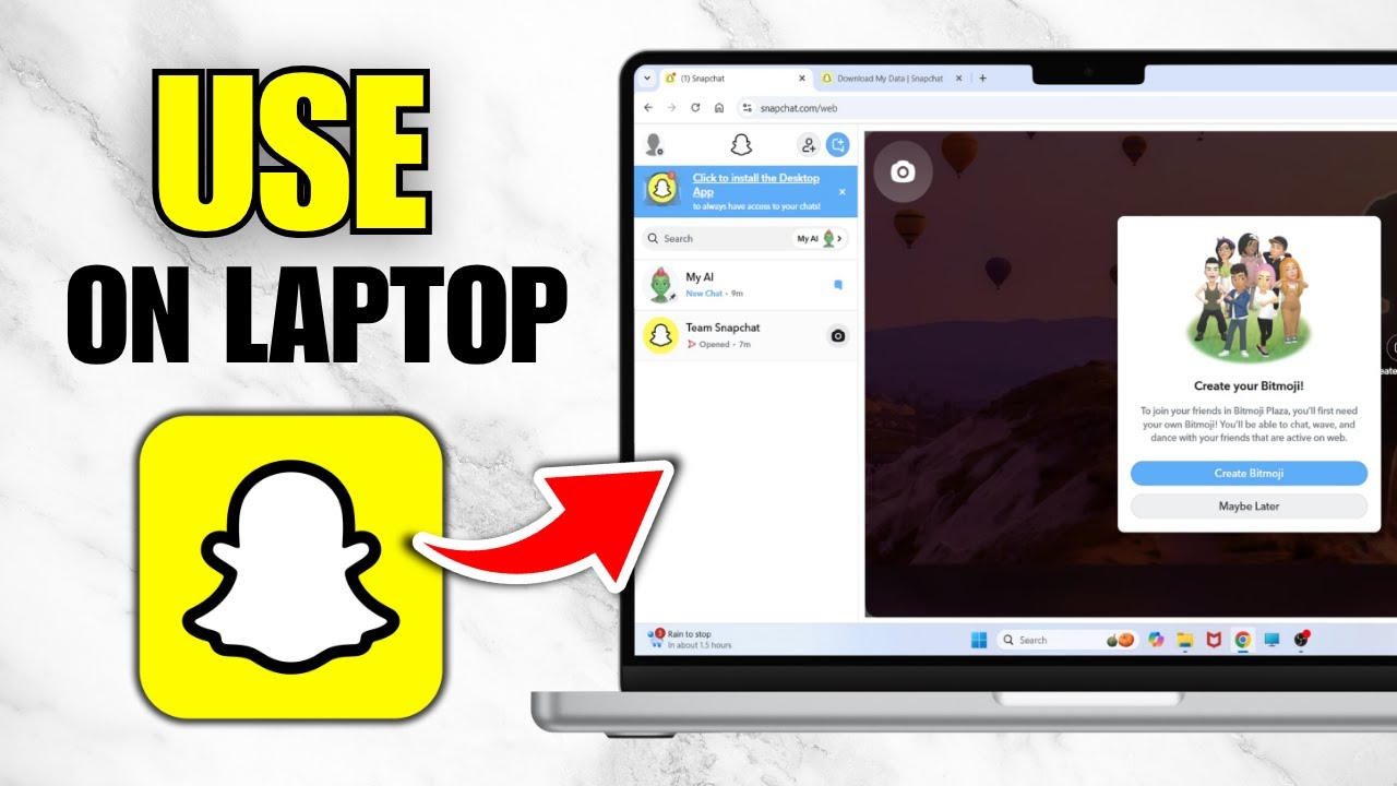 How To Use Snapchat On Laptop & PC (Full Guide)