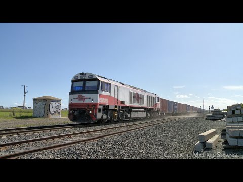 7922V SBR / SCT Dooen Container Train With Diesel Locomotive CSR012 (17/10/2022) - PoathTV Railways