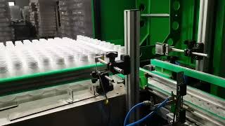 Automatic bottle bagging machine