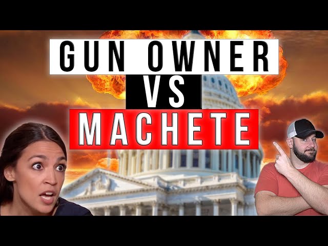 Gun Owner Fends Off Machete Wielding Invader & DESTROYS A Gun Control Narrative At The Same Time...