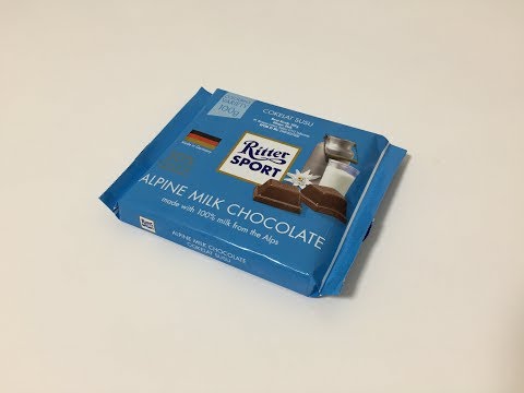 Rittersport alpine milk chocolate
